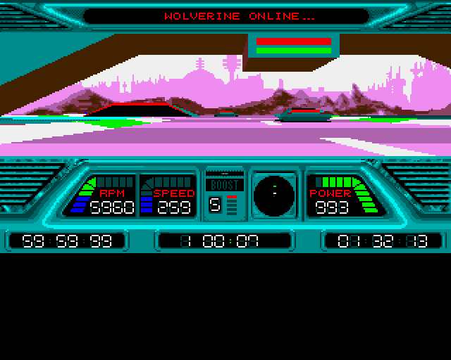 Hoversprint (Amiga) screenshot: A new level, same gameplay
