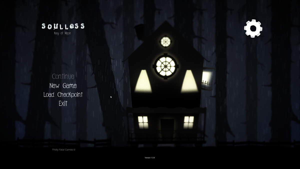 Soulless (Windows) screenshot: Main menu