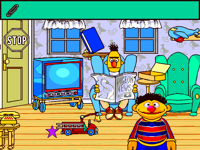 Screenshot of A Visit to Sesame Street: Numbers (Windows 3.x, 1991 ...