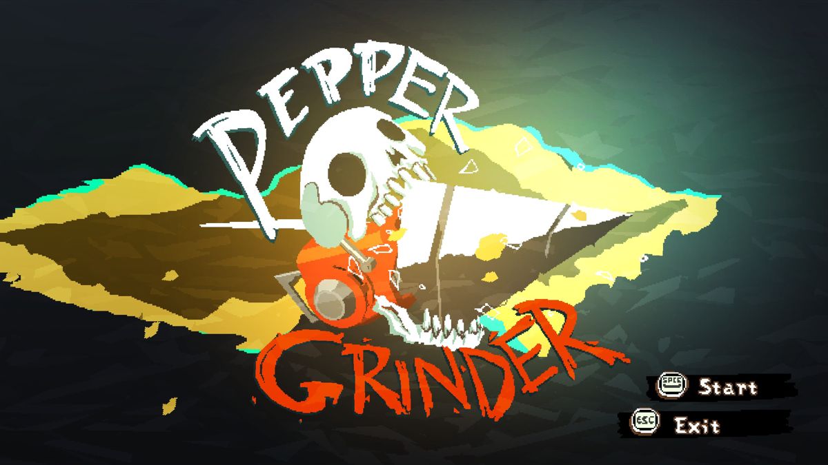 Pepper Grinder (Windows) screenshot: Title screen