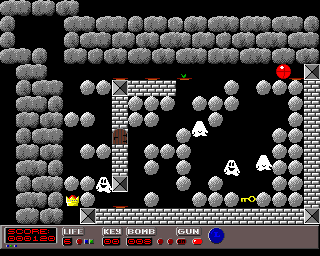 Triple X (Amiga) screenshot: Level 1