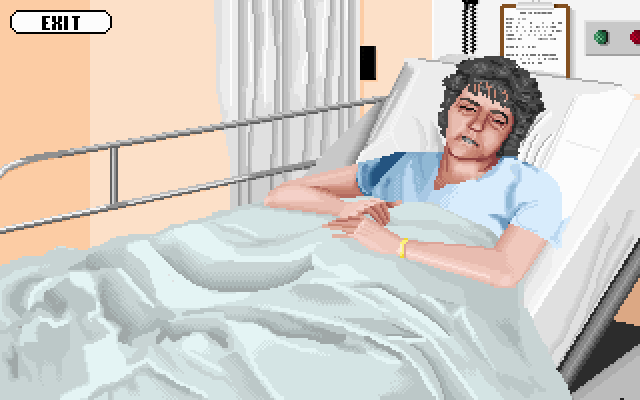 Life & Death II: The Brain (DOS) screenshot: Your patient