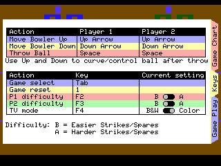 Atari: 80 Classic Games in One! (Windows) screenshot: Press F1 for help with the Atari 2600 games.