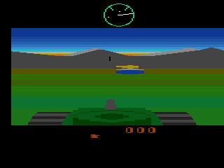 Atari: 80 Classic Games in One! (Windows) screenshot: The Atari 2600 version of Battlezone looks somewhat better.