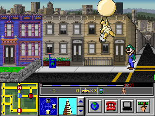 Mario is Missing! (DOS) screenshot: Another Koopa!