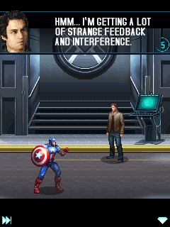 The Avengers: The Mobile Game (J2ME) screenshot: Mr Banner