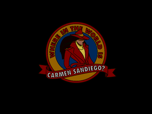 Where in the World is Carmen Sandiego? (Windows 3.x) screenshot: Title screen
