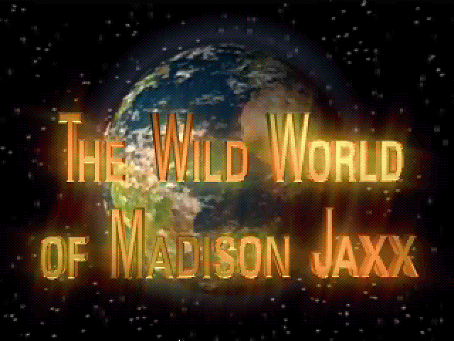 The Wild World of Madison Jaxx (Windows 3.x) screenshot: Title screen