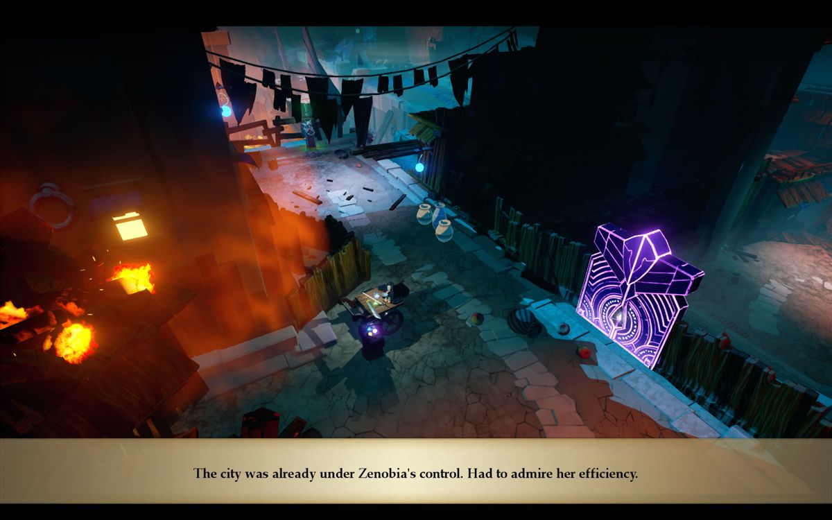 Stories: The Path of Destinies (Windows) screenshot: A new environment is introduced.