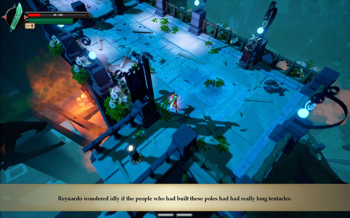 Stories: The Path of Destinies (Windows) screenshot: Moving to a next area.