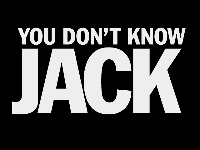 You Don't Know Jack: Volume 2 (Windows 3.x) screenshot: Title screen