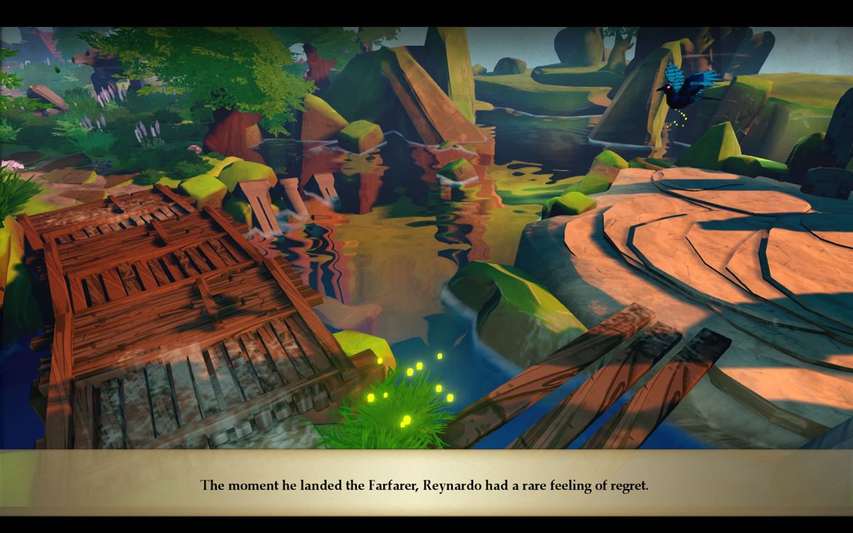 Stories: The Path of Destinies (Windows) screenshot: A new environment is introduced.