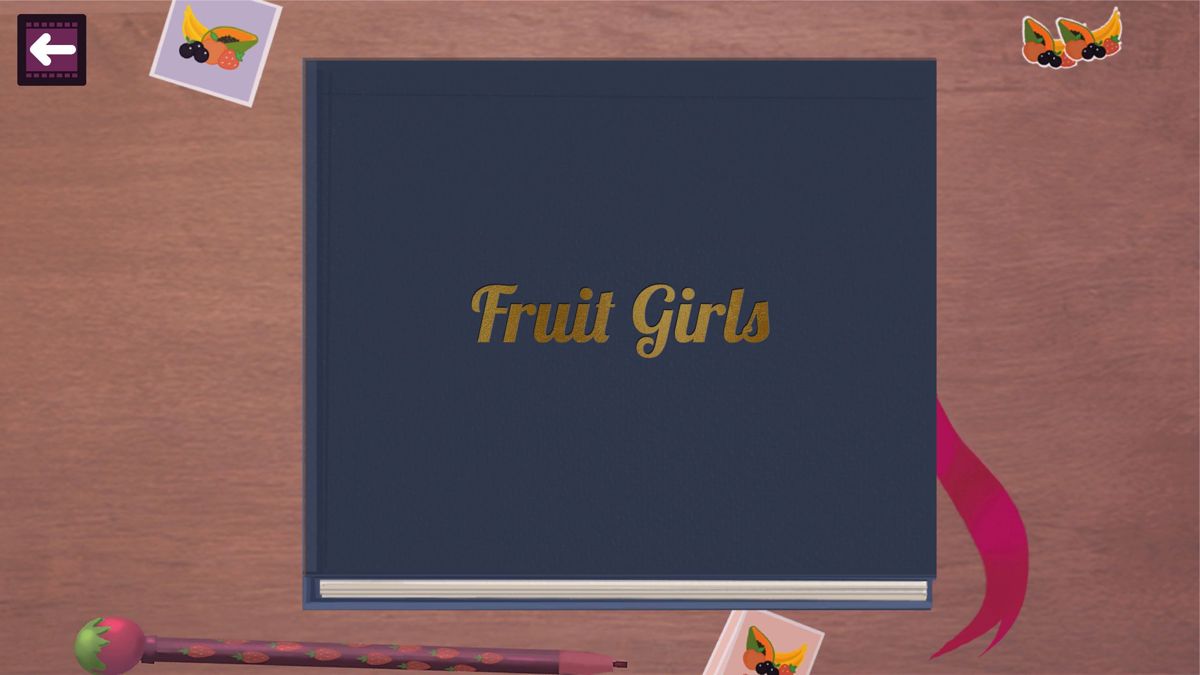 Fruit Girls: Hentai Jigsaw Photo Studio (Windows) screenshot: Game Demo: All the jigsaws are in an album