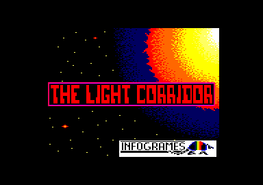 The Light Corridor (Amstrad CPC) screenshot: Loading screen