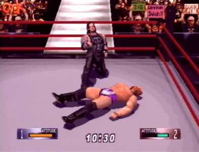 WWF Wrestlemania 2000 (Nintendo 64) screenshot: the undertaker