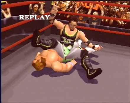 WWF Wrestlemania 2000 (Nintendo 64) screenshot: x-pox