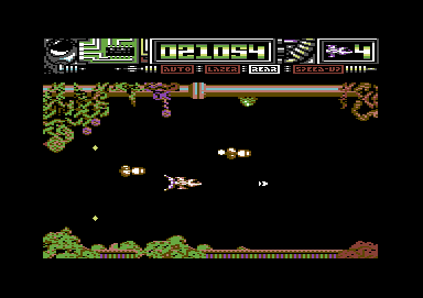 Dominator (Commodore 64) screenshot: stage 2