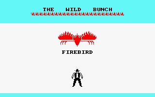 The Wild Bunch (Amstrad CPC) screenshot: Loading Screen