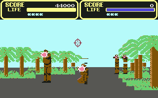 Line of Fire (Commodore 64) screenshot: Mission 2