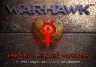 Warhawk (PlayStation) screenshot: Title screen