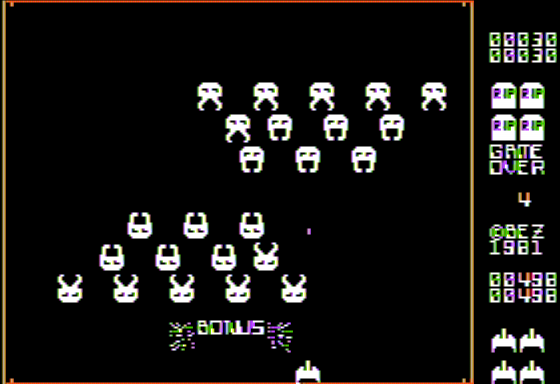 Bezwars (Apple II) screenshot: Victory