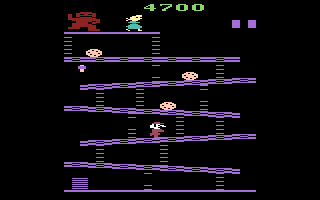 Screenshot of Donkey Kong (Atari 2600, 1981) - MobyGames