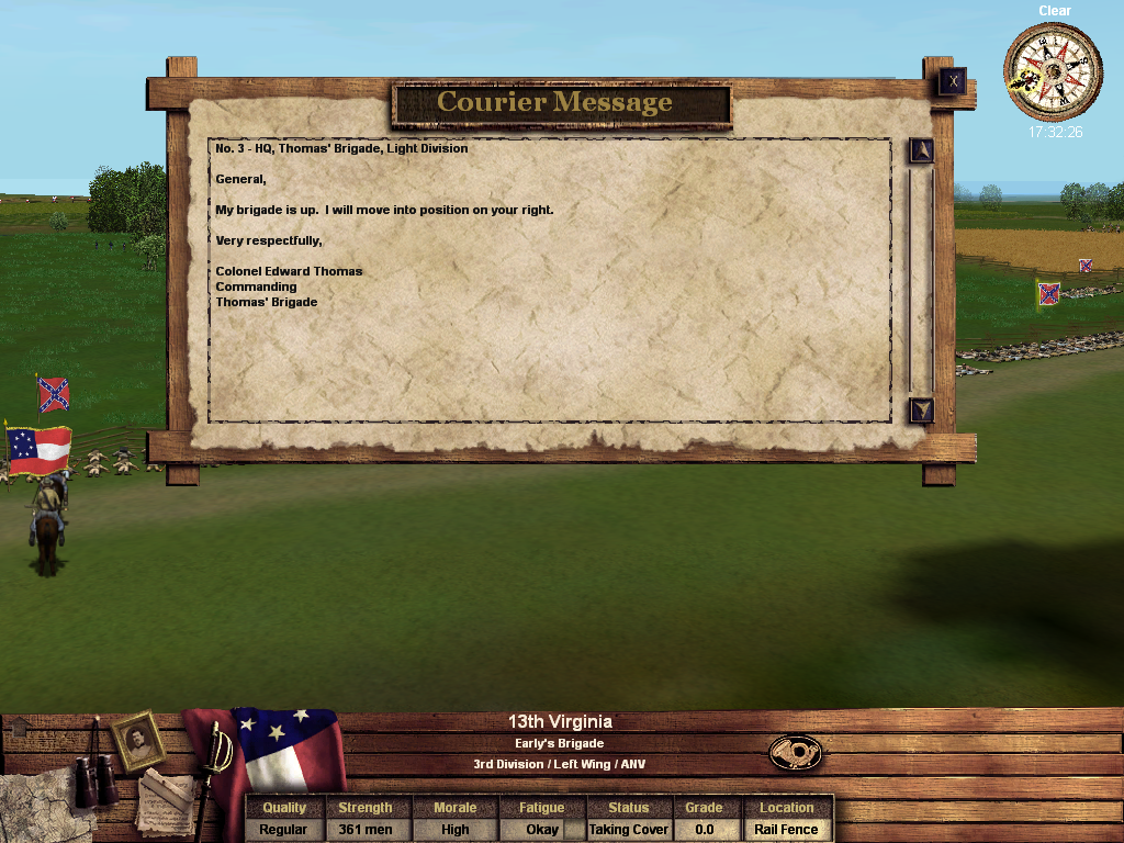 Screenshot of American Civil War: Take Command - Second Manassas ...