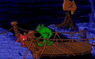 Litil Divil (DOS) screenshot: don't let the size fool you
