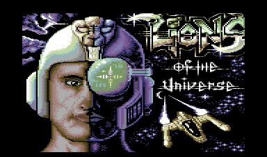 Lions of the Universe (Commodore 64) screenshot: Loading screen