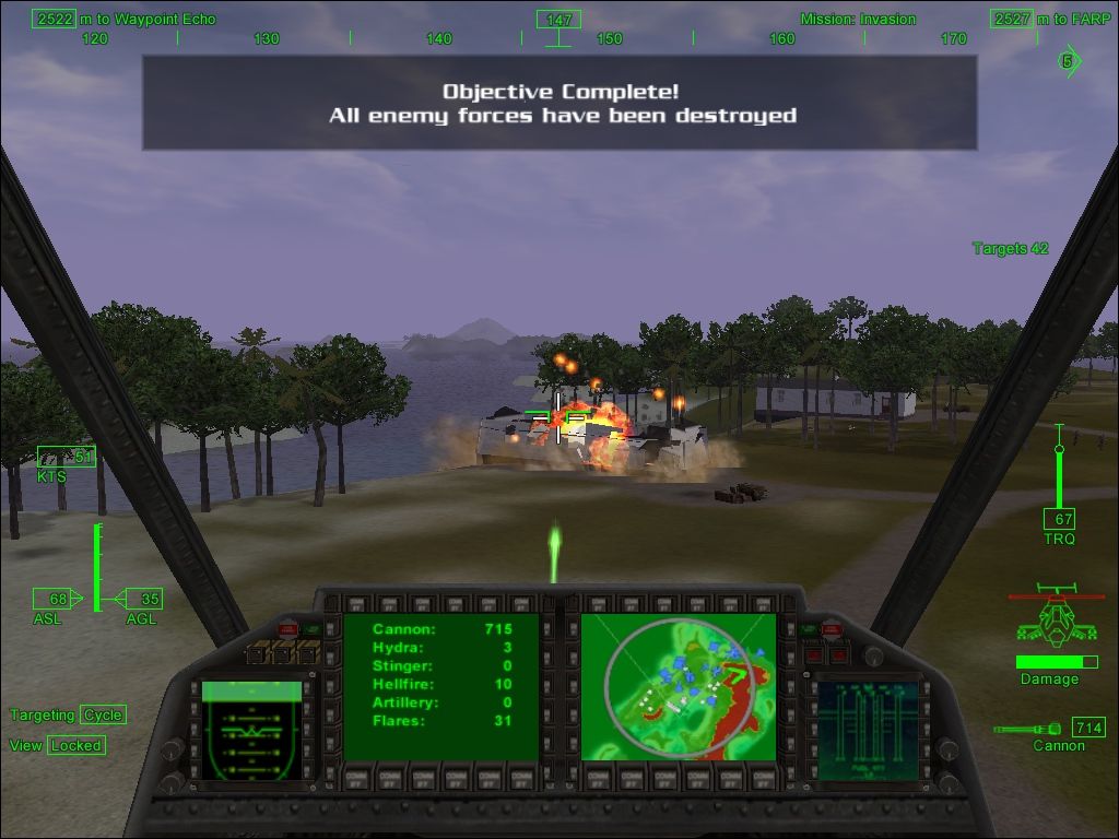 Comanche 4 (Windows) screenshot: Now we're talkin'!