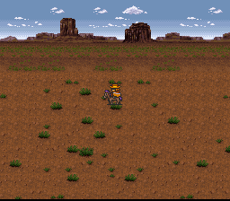 Live a Live (SNES) screenshot: Wild West chapter