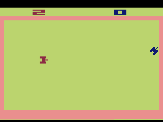 Combat (Atari 2600) screenshot: Tank combat