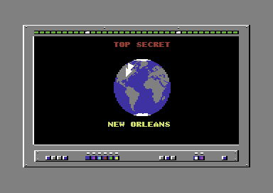 Ian Fleming's James Bond 007 in Live and Let Die: The Computer Game (Commodore 64) screenshot: Main Menu