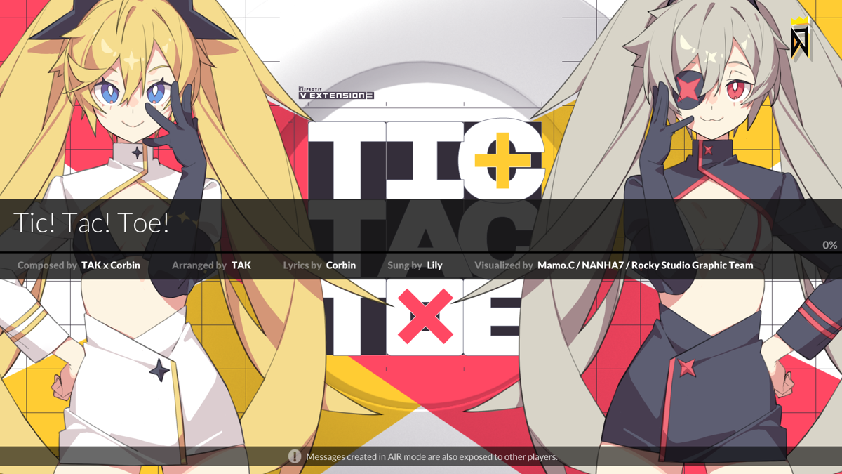 DJMax Respect: V Extension 3 (Windows) screenshot: A song from the extension pack