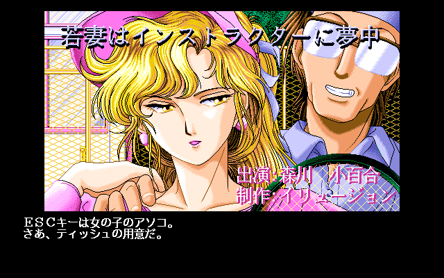 Sei Senshi Mokkoriman (PC-98) screenshot: Mokkoriman is ready...