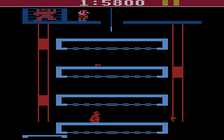 Donkey Kong Junior (Atari 2600) screenshot: The third level