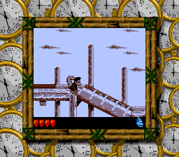 Donkey Kong Land III (Game Boy) screenshot: Cape Codswallop (Super Game Boy)
