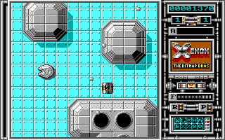 Xenon (DOS) screenshot: Power up