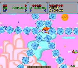 Fantasy Zone (TurboGrafx-16) screenshot: Boss