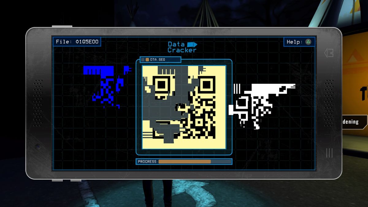 Knee Deep (PlayStation 4) screenshot: Hacking