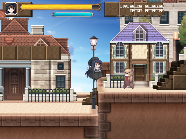 Killjoy Hunter Yuuko (Windows) screenshot: Stage 1