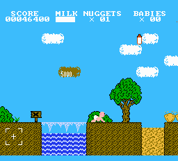 Baby Boomer (NES) screenshot: In-game shot 2