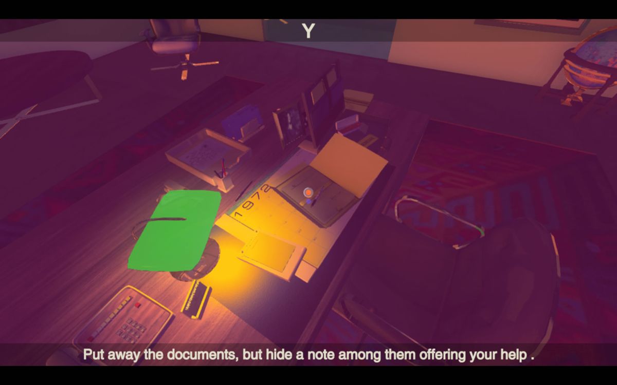 Sunset (Windows) screenshot: Here is another decision involving classified information.