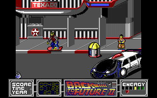 Back to the Future Part II (DOS) screenshot: ...and others horizontally.