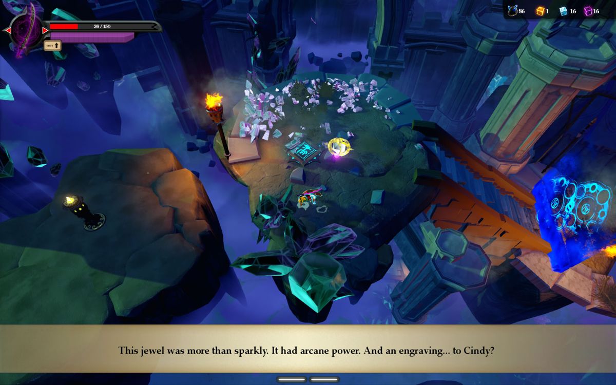 Stories: The Path of Destinies (Windows) screenshot: A short story sequence during gameplay