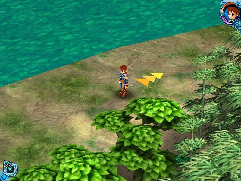 Xianjian Qixia Zhuan 3 Waizhuan: Wen Qing Pian (Windows) screenshot: On the beach