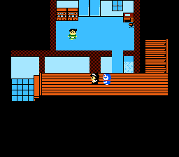 Doraemon: Giga Zombie no Gyakushū (NES) screenshot: Starting the game in your house