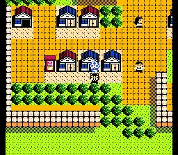 Doraemon: Giga Zombie no Gyakushū (NES) screenshot: Your hometown