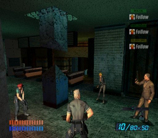 X Squad (PlayStation 2) screenshot: