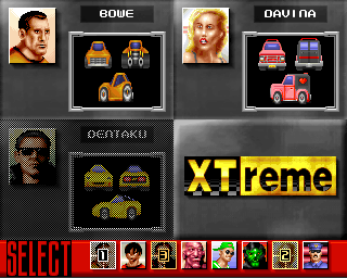 Screenshot of XTreme Racing (Amiga, 1995) - MobyGames